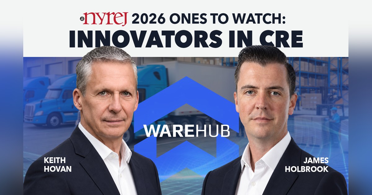 Warehub Named 'One to Watch' by NYREJ for Industrial Real Estate Innovation