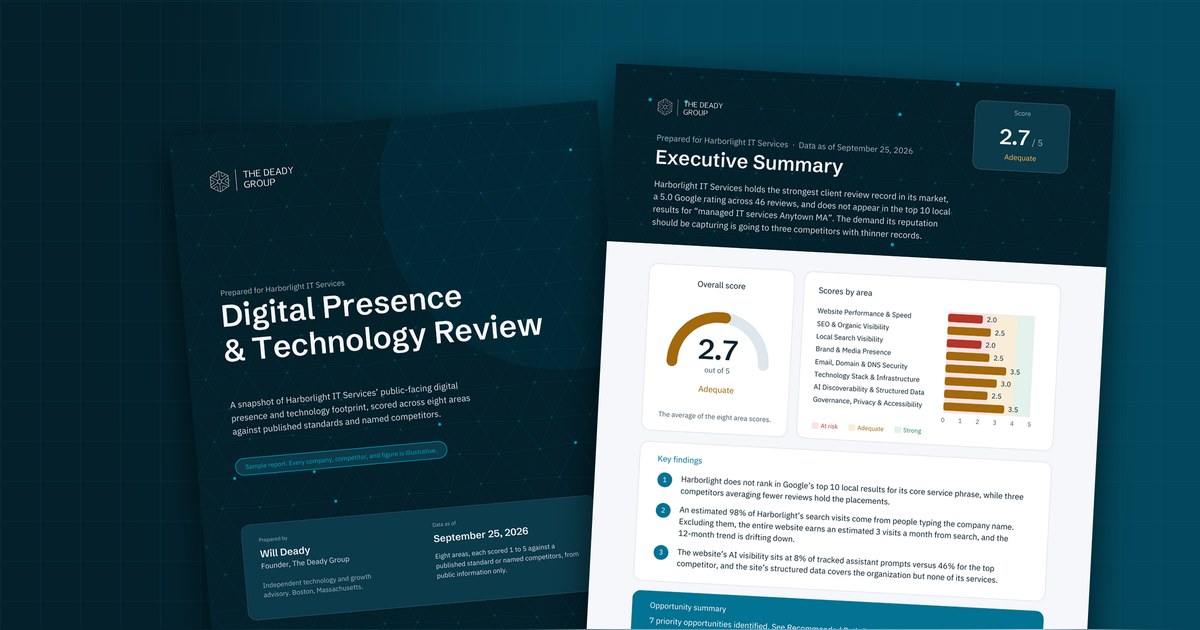 The Deady Group Expands Advisory Focus to Serve Mid-Market Growth and Technology Needs