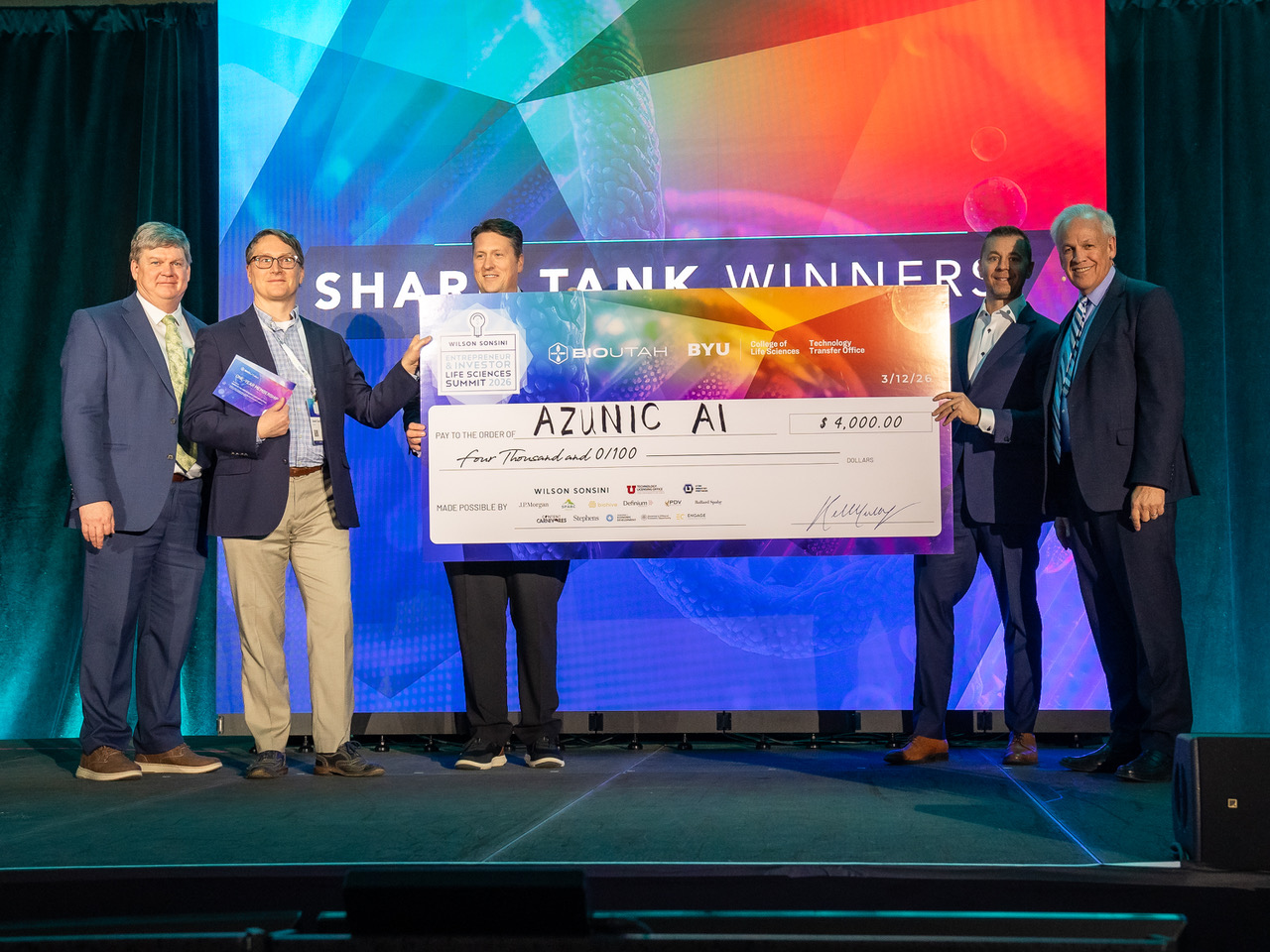 BioUtah Announces 2026 Life Sciences Pitch Competition Winners at ...